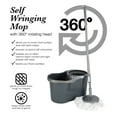 thumbnail image 2 of Simplify Microfiber Self Wringing Mop & Bucket Set, 2 of 7