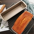 thumbnail image 3 of Rectangle Loaf Pan, Long Bread Loaf Pan,Nonstick Bread Pans Carbon Steel Toast Pan Black Cake Pan Loaf Baking Pans Bakeware for Oven Baking, 3 of 11