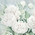 thumbnail image 2 of Jacobs, Cindy 20x20 Gold Ornate Wood Framed with Double Matting Museum Art Print Titled - Peaceful Peonies, 2 of 4