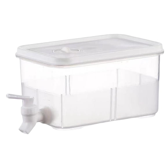 Matsuzay Clear Cool Water Bucket with Kitchen Plastic Gadgets for Home Parties Cocina y Comedor 5L