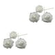 thumbnail image 4 of 50 piezas de flores artificiales Cateissary rosas de simulación de boda interiores Blanco 2Conjunto, 4 of 6