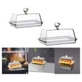 thumbnail image 5 of Transparent Butter Dish with Lid Kitchen Accessories Cheese Box Storage Tray, 5 of 6