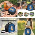 thumbnail image 6 of Yspwyqan Space Astronaut Capybara Backpack Set for School Kids, Lunch Box Set 4Pcs Large Capacity Padded Straps Trendy Daypack for Ages 8-15 Travel Camping, 6 of 7