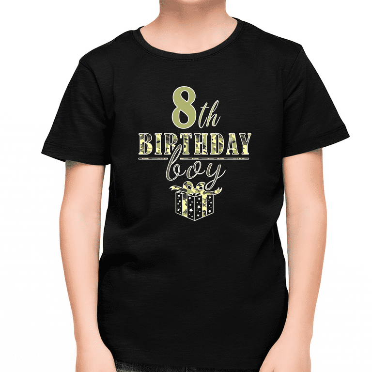 Birthday boy shirt 8 best sale