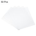thumbnail image 3 of Unique Bargains Blank Greeting Cards,50pack Favor Decor Foldable Blank Card ,White Card Paper, 3 of 5