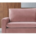 thumbnail image 4 of Uspridefurniture Buchholz 54.7'' Velvet Square Arm Loveseat,Pink, 4 of 5