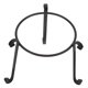 thumbnail image 5 of unbranded Iron Flower Stand for Indoor and Outdoor Use Black Metal Plant Pot Holder, 5 of 8