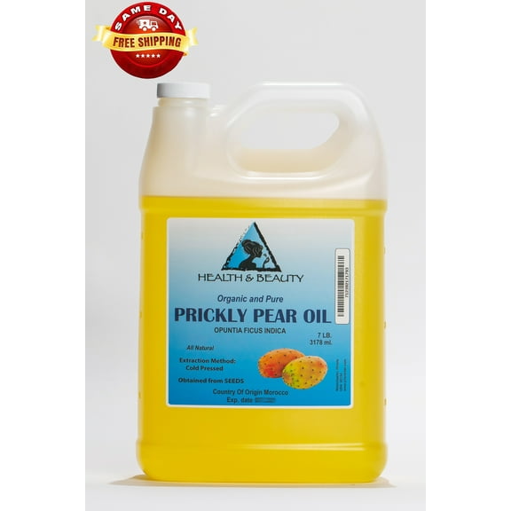 Prickly pear seed oil organic cold pressed premium 100% pure all natural 7 lb
