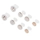 thumbnail image 1 of 8 Piezas De Silicona Separador De Dedos De Los Pies Herramienta De Cuidado De Pedicura Para Arte De Uñas Con Corrección De Dedos, Adecuado Para Uso Doméstico Y Salón De Uñas, 1 of 8