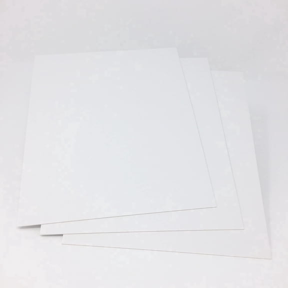 Crescent Hot Press Marker Boards, 12" x 16", 3 Sheets, Smooth White Surface, Acid Free, Rigid, Portable, Great for Plein Air, Multi-media