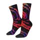 thumbnail image 1 of Fotbe A Bright Abstract Calcetas Largas con Estampado para Hombre y Mujer – Calcetas de Compresión Transpirables y Elásticas, Viajar y Uso Diario Talla 5-11, 1 of 6