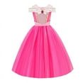 thumbnail image 1 of Girls Dress Belle Dress Children's Dress Golden Performance Dress Children's Day, 1 of 5