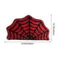 thumbnail image 4 of Euahivb Halloween Spider Web Bath Mat 23.6×15.8 Inch Soft Polyester Gothic Floor Rug Spooky Bathroom Doormat for Tub Shower Bedroom Doorway Fall Decor, 4 of 9