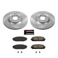 thumbnail image 3 of PowerStop Front Z23 Evolution Sport Carbon-Fiber Ceramic Brake Pad and Drilled & Slotted Rotor Kit Fits: JEEP Select Models K7414, 3 of 10