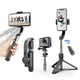 thumbnail image 1 of Estabilizador de cardán para teléfono inteligente, con palo selfie retráctil y trípode, control remoto multifunción de 1 eje, rotación automática de 360°, equilibrio automático para iPhone/Android, 1 of 5