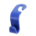thumbnail image 2 of Gancho de coche para reposacabezas para carteras y bolsos, organizador de almacenamiento universal, gancho de coche resistente para reposacabezas, sop Azul, 2 of 7