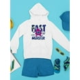 thumbnail image 3 of Fast Monster Skater Hoodie Juniors -Image by Shutterstock,  Large, 3 of 4
