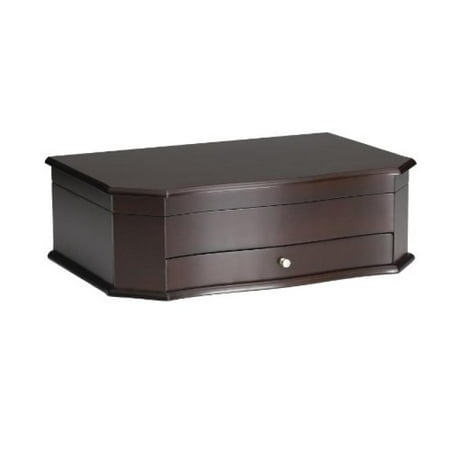 UPC 730936001283 product image for Wallace Dark Walnut Bow Front Drawer Chest | upcitemdb.com