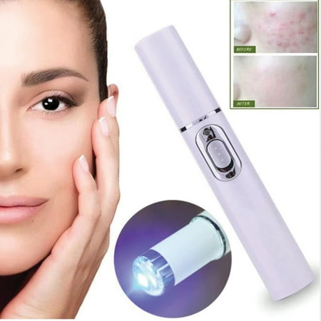 Portable Wrinkle Scar Acne Remover Device Powerful Blue Light Therapy Pen Skin Care