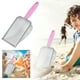 thumbnail image 2 of Pala de juguete para la playa con agujeros finos, pala de acero inoxidable con forma de gato y pollo, pala para arena de playa, pala para excavar, 2 of 8