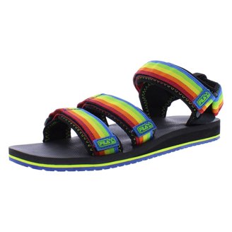 Fila Drifter TS Sandals - Black and Cream Fila | Shoes | Fila Drifters Ts Strap Southwest Design  main image 2