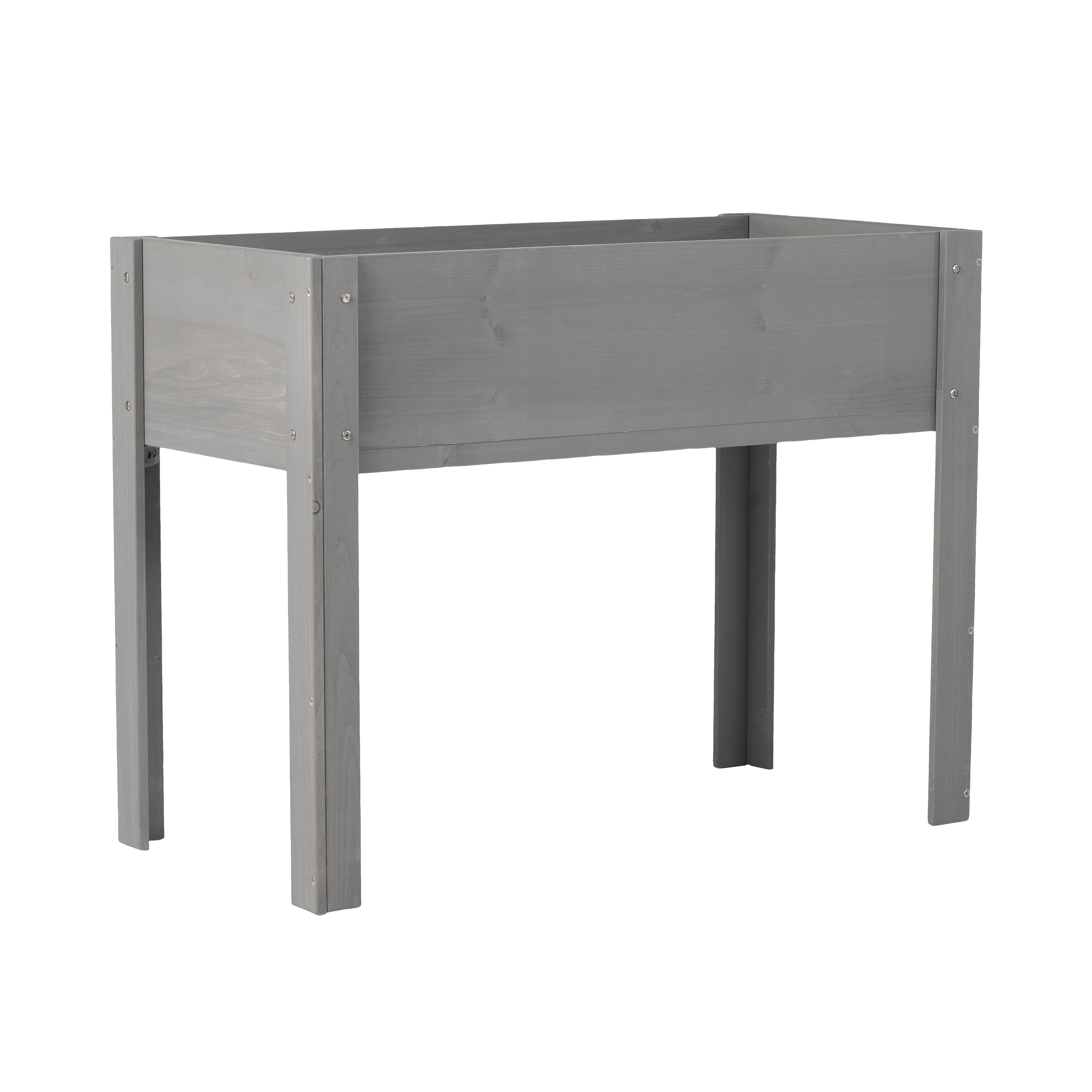 AsterOutdoor Raised Garden Bed with Legs – Elevated Wooden Planter Box 40 x 20 x 31 in for Plants, Flowers, Fruits, Vegetables & Herbs