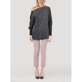 thumbnail image 3 of Sonja By Sonja Women's Morgan Bree Boat Neck Batwing Top, 3 of 7