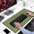 thumbnail image 2 of Long Mouse Pads for Desk,Green Bigfoot and Tree Pattern Desk Mats on Top Of Desks, Desk Mouse Pad Extra Large with 3mm Non-Slip Base and Stitched Edge for Gaming,Office,Work,Home 31.5"x15.7", 2 of 6