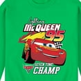 thumbnail image 3 of Disney's Cars - Lightning McQueen Seven Time Champ - Men's Crew Neck Fleece Pullover, 3 of 5