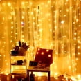 thumbnail image 3 of RGB Fairy Lights, LED Curtain Lights (USB Type) with Remote Control String Lights, Perfect for Bedroom, Wedding, Party Decor Lights, Christmas Room Decor, 3 of 14