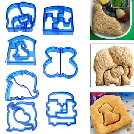 

SPRING PARK Cute Animal Silicone Cutter Cookie Biscuit Mold Sandwich Baking Tools