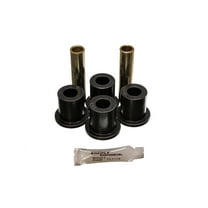 Energy Suspension 4.2128G Polyurethane Rear Spring Frame Shackle Kit Black Fits select: 1996 FORD F150, 1980-1996 FORD F250