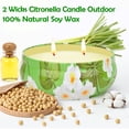 thumbnail image 5 of Giphtpoeet Citronella Candles for Outside Use Burn for 240H Perfect for Parties Camping Gatherings, 5 of 7