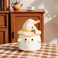 thumbnail image 2 of Halloween Mug Halloween Ghost Pattern Cup Ghost Pattern Cup Ceramic Ghost Mug with Lid Cute 350ML fo, 2 of 5