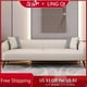 thumbnail image 2 of Luxury Nordic Leather Sofa Living Room Minimalist Ergonomic Lounge Modern Sofa Adults Reading Muebles De Salones Home Furniture My Lux Decor Round, 2 of 11