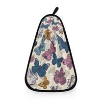 Hanging Hand Towels For Kitchen Bathroom Home Decor Lightweight Buttflies Vetor