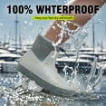 thumbnail image 2 of Deck Boots For Men's,Ankle Rubber Rain boots Waterproof Anti-Slip Waterproof Shoes,Rubber Outdoor Fishing Boating Boots Water Work Shoes for Men, 2 of 6