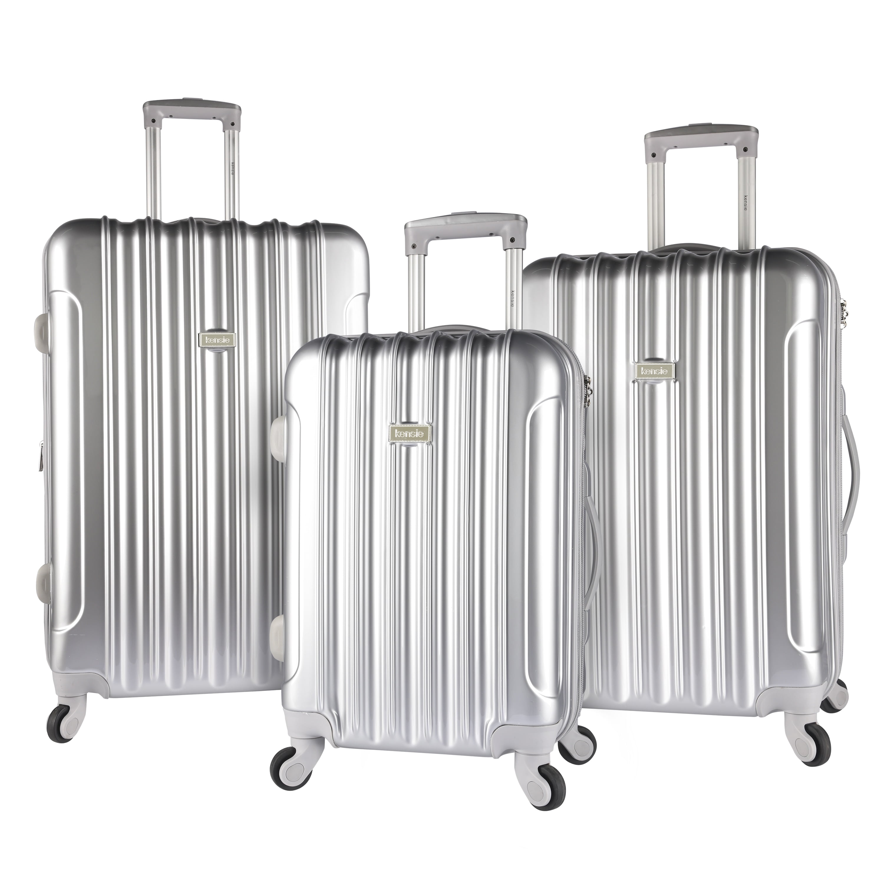 Kensie metallic luggage discount