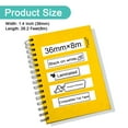thumbnail image 3 of NineLeaf 2 Pack Compatible for Brother P-Touch TZe TZ Label Maker Tape TZe-261 TZ-261 36mm 1.4 in Laminated White Label Tape, 3 of 7