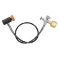 thumbnail image 2 of Soda Remote Hose CO2 Tank Cylinder Refilling Adapter with 24 Inches High Pressure Hose for Soda Can Connector W21.8 14 To TR21 4, 2 of 5