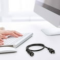 thumbnail image 5 of Mini USB 5pin To 3.5mm Auditory Adapter Cable For Microphone Connection Use Various Length Cord, 5 of 11