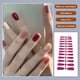 thumbnail image 3 of Qarigey Uñas postizas largas cortas de mano Multicolor uñas postizas manicura a la moda a juego pequeñas puntas de manos de cubierta Juegos de manicura Violeta, 3 of 5