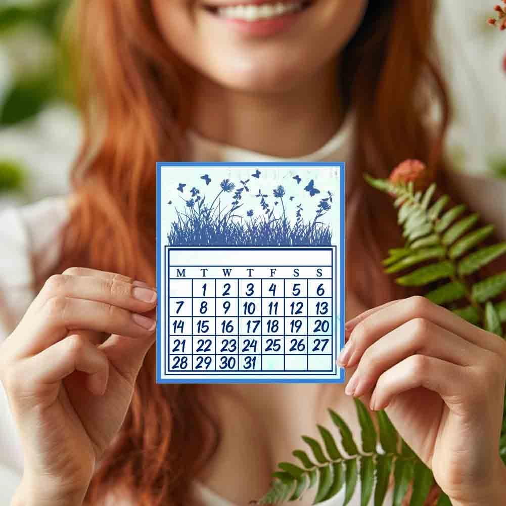 29 Pcs Journal Stamps for Crafting Card Making Supplies Set Include 3 Acrylic Clear Stamp Blocks 6 Clear Silicone Stamps Seals 20 Craft Ink Pads Calendar Planner Stamp for DIY diy