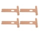 thumbnail image 5 of Cinta De Codo Precortada, Cinta Elástica De Kinesiología Para Codo, 4 Piezas, Resistente Al Sudor, Impermeable, Soporte Muscular, Alivio De Molestias Para Deportes Para Mujeres, 5 of 7