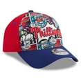 thumbnail image 3 of Men's New Era Red/Royal Philadelphia Phillies 2025 MLB Diamond Hero Edition A-Frame 9FORTY Adjustable Hat, 3 of 5