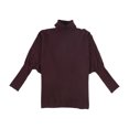 thumbnail image 1 of Alfani Womens Solid Pullover Sweater, Purple, X-Small, 1 of 2