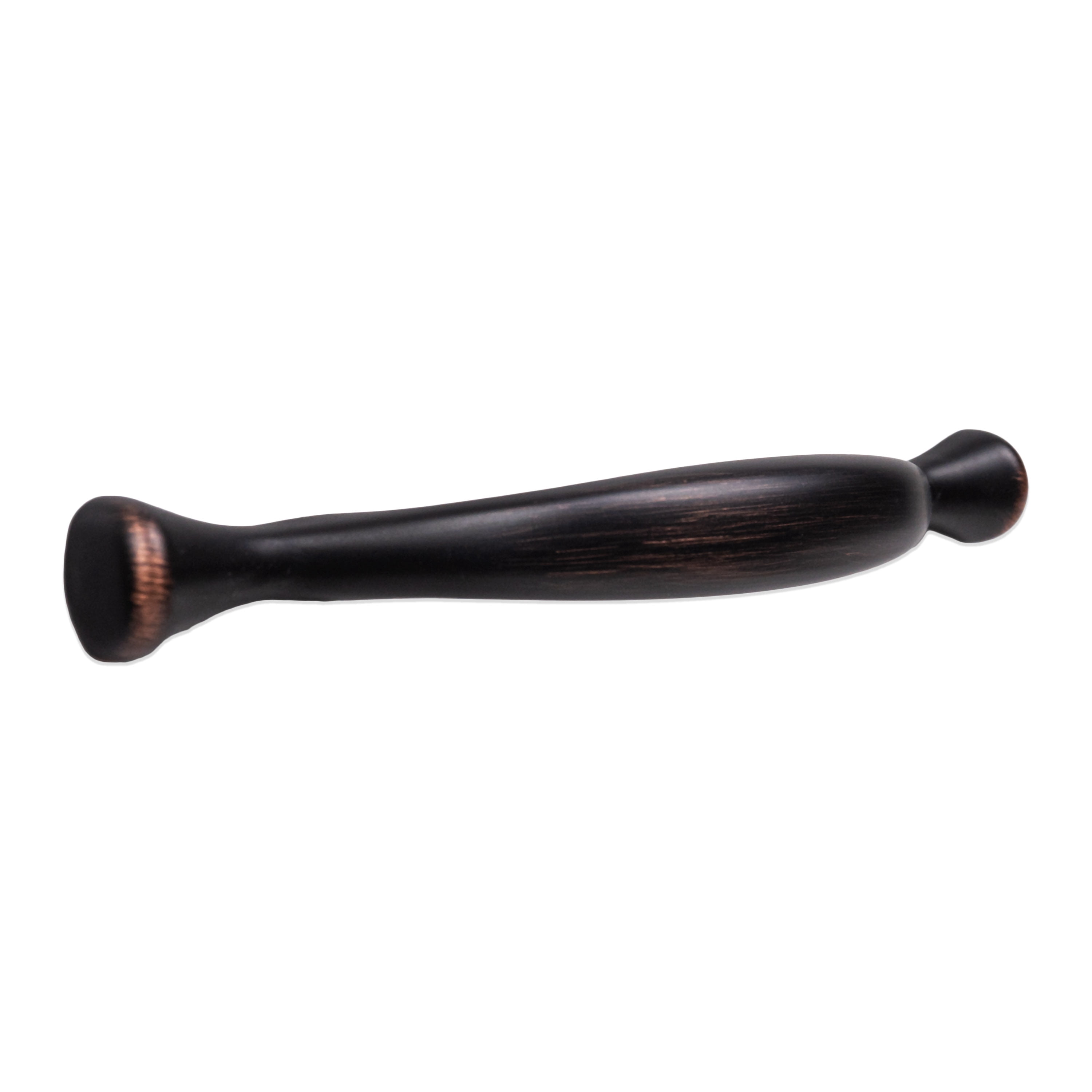 Mainstays 3" (76mm) Center-to-Center Footed Cabinet Pull, Oil Rubbed Bronze, 6 Pack
