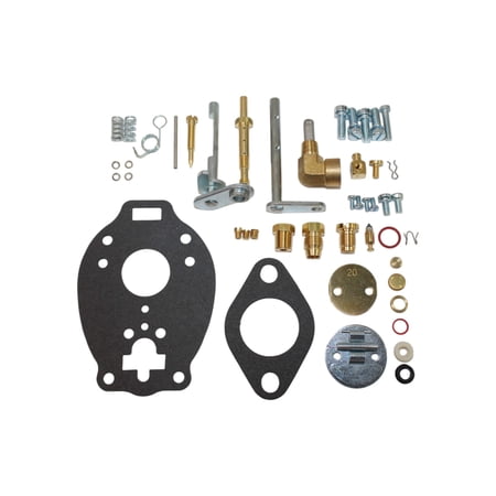 Premium Carburetor Repair Kit Fits International T340 330 340 404 Tractor (For Marvel Schebler TSX748 carburetor)
