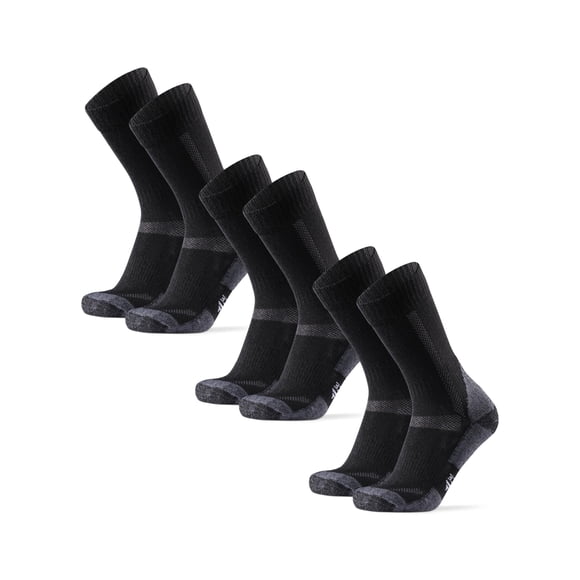 Calcetines de senderismo DANISH ENDURANCE de lana merino para invierno, paquete de 3