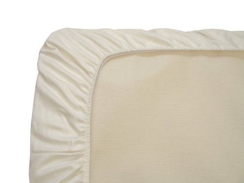 organic cotton bassinet fitted sheet
